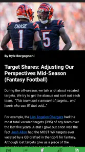Fantasy Footballers screenshot