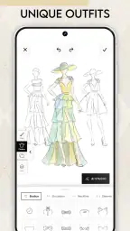 Fashion Design Clothes: Sketch screenshot