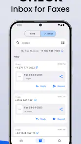 FaxFree: Send Faxes from Phone screenshot
