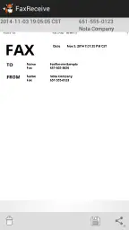 FaxReceive - receive fax phone screenshot
