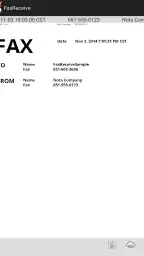 FaxReceive - receive fax phone screenshot