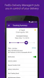 FedEx Mobile screenshot
