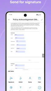 Fill and Sign Docs: Signeasy screenshot