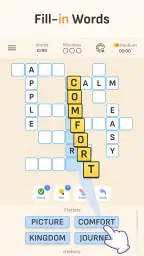 Fill-in Word: Crossword Puzzle screenshot