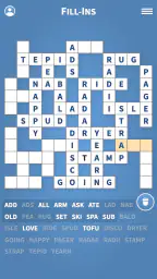 Fill-Ins · Word Fit Puzzles screenshot