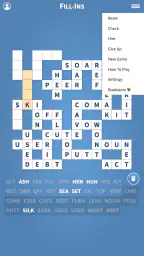 Fill-Ins · Word Fit Puzzles screenshot