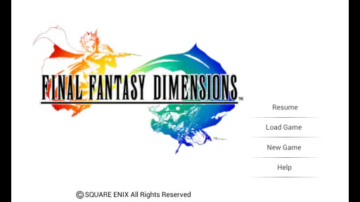 FINAL FANTASY DIMENSIONS screenshot