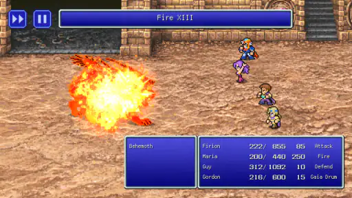 FINAL FANTASY II screenshot