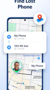 Findo: Find my Friends, Phone screenshot