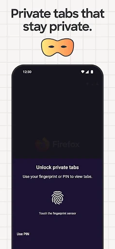 Firefox Fast & Private Browser screenshot