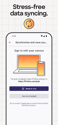 Firefox Fast & Private Browser screenshot