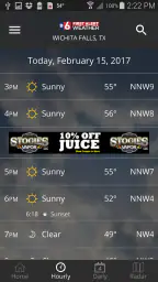 First Alert 6 Weather screenshot
