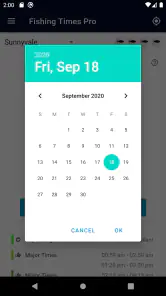 Fishing Times Pro screenshot