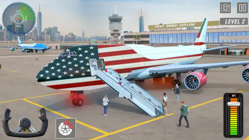 Flight Simulator Airplane Game screenshot