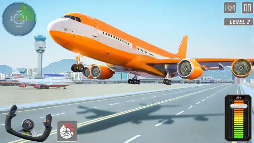 Flight Simulator Airplane Game screenshot