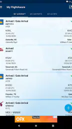 FlightAware Flight Tracker screenshot