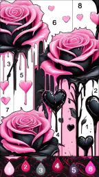 Fluid Art:Color By Number screenshot