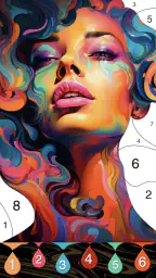 Fluid Color Paint By Number screenshot