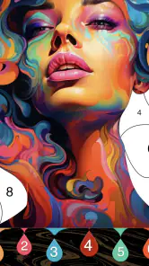 Fluid Color Paint By Number screenshot