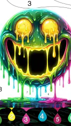 Fluid Color Paint By Number screenshot