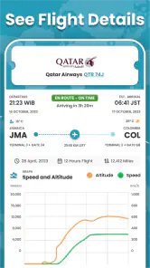 Flymat: Live Flight Tracker screenshot
