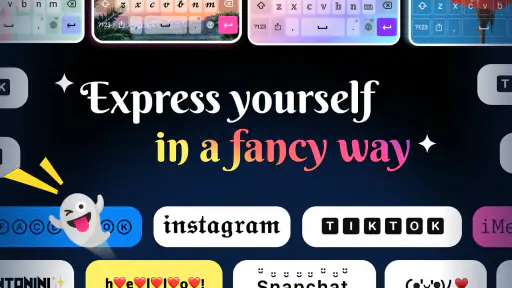 Fonts Keyboard Themes & Emoji screenshot
