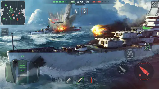 Force of Warships: War Games screenshot