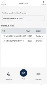 Ford DiagNow screenshot