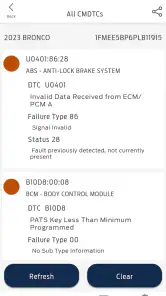 Ford DiagNow screenshot