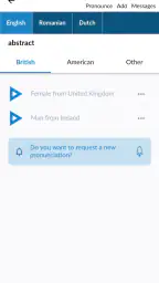 Forvo Pronunciation Guide screenshot