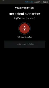 Forvo Pronunciation Guide screenshot