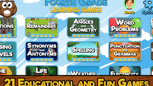 Fourth Grade Learning Games screenshot