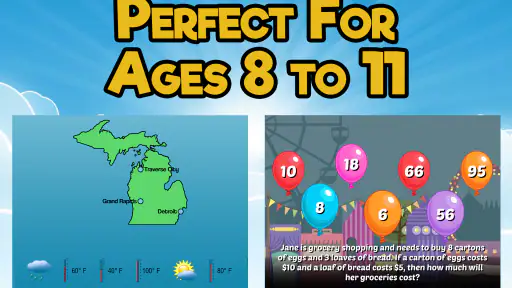 Fourth Grade Learning Games screenshot