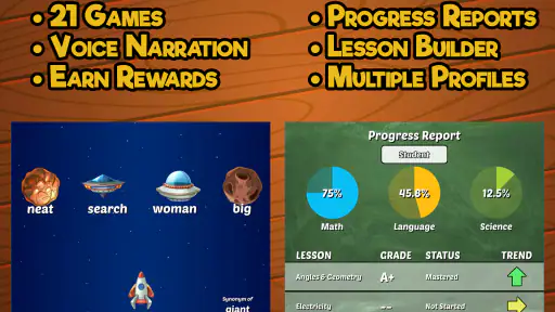 Fourth Grade Learning Games screenshot