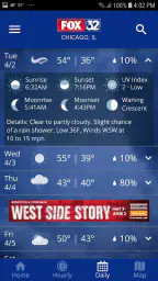 FOX 32 Chicago: Weather screenshot