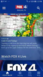 FOX 4: DFW WAPP - Weather screenshot