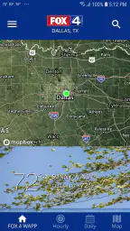 FOX 4: DFW WAPP - Weather screenshot