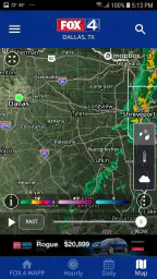 FOX 4: DFW WAPP - Weather screenshot