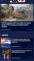 FOX23 News Tulsa screenshot