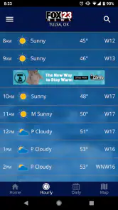 FOX23 Weather screenshot