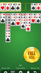 FreeCell Solitaire screenshot