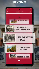 Freedom Trail Boston Guide screenshot