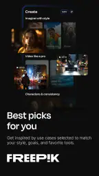 Magnific - AI Video & Image screenshot