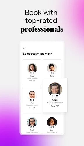 Fresha for customers screenshot