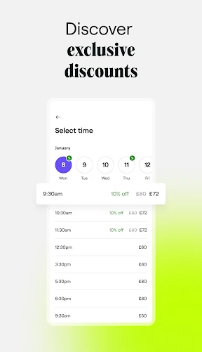 Fresha for customers screenshot