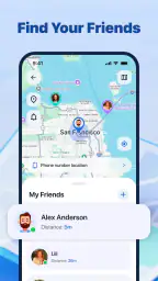 Friend Location: Phone Tracker screenshot