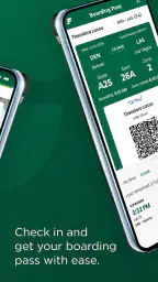 Frontier Airlines screenshot