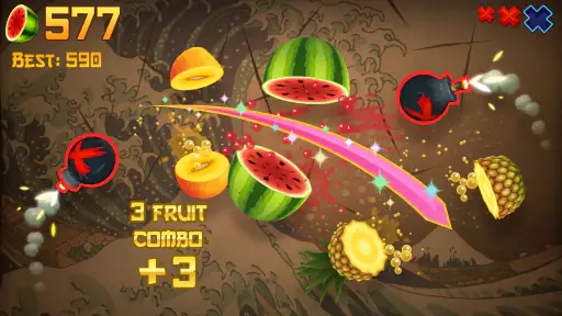 Fruit Ninja Classic+ screenshot