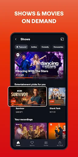 Fubo: Watch Live TV & Sports screenshot