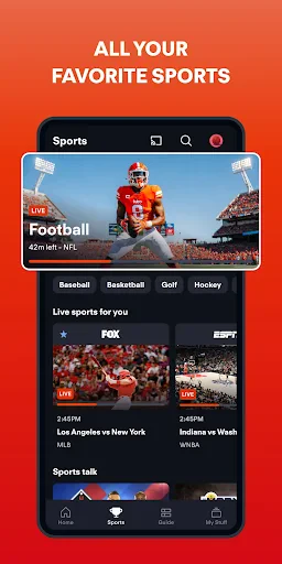 Fubo: Watch Live TV & Sports screenshot